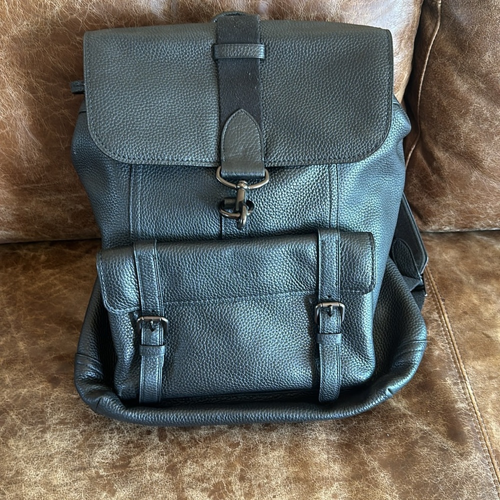 Beautiful Condition Coach Leather  Carriage Backpack